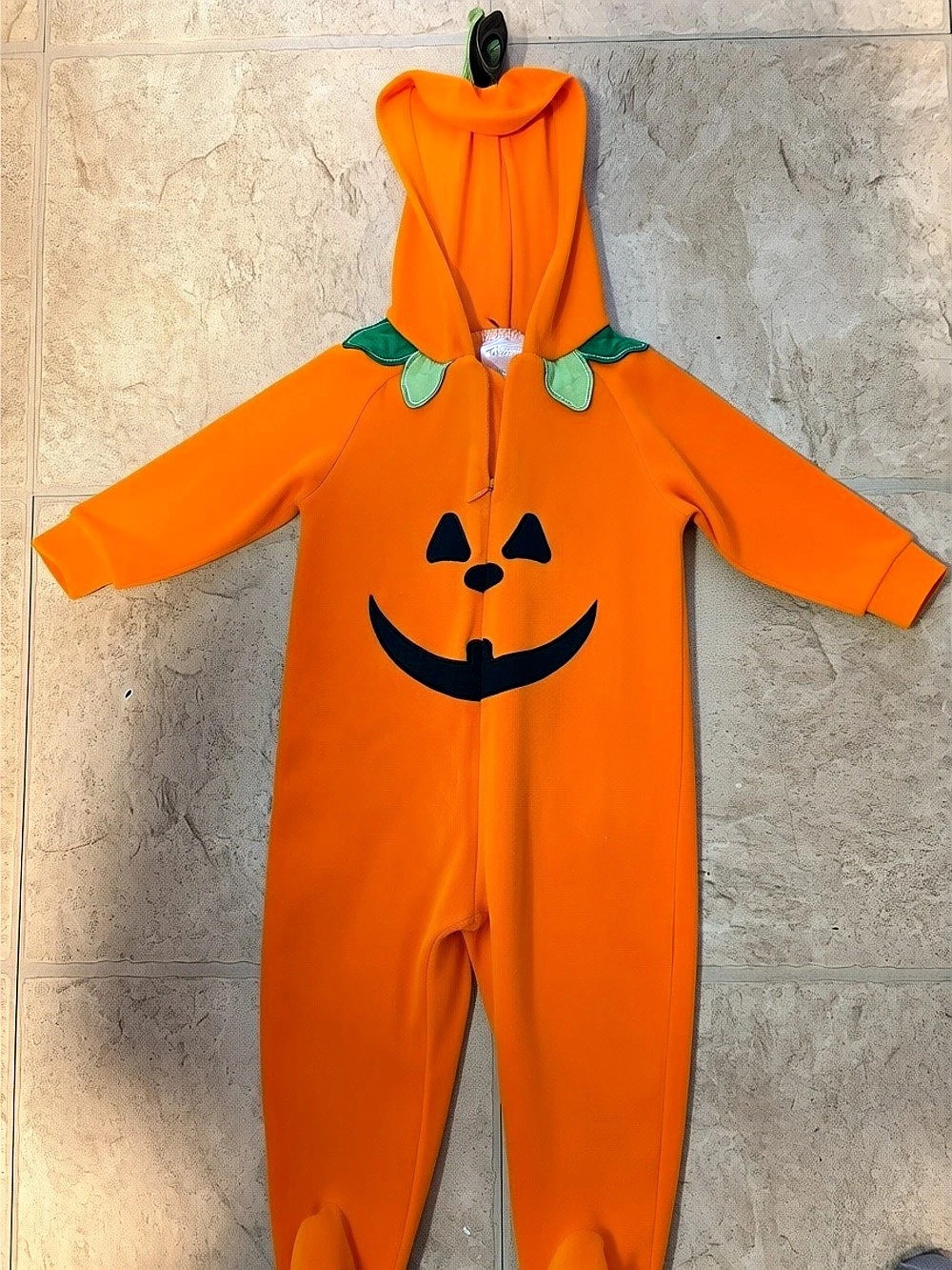 Cherokee Pumpkin Halloween Costume Coverall Baby 6-12M